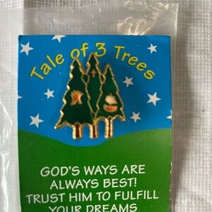 Tale of 3 Trees Enamel Pin